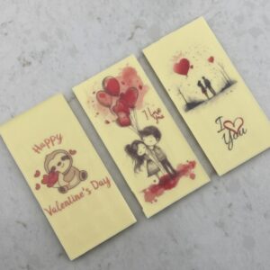 אהבה על קובייה – טבלת שוקולד ולנטיין